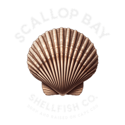 Scallop Bay Shellfish Co. scallop shell logo